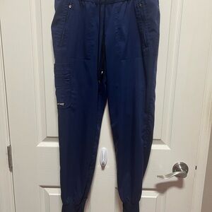 Grey's Anatomy Blue Cargo Pants Relaxed Fit